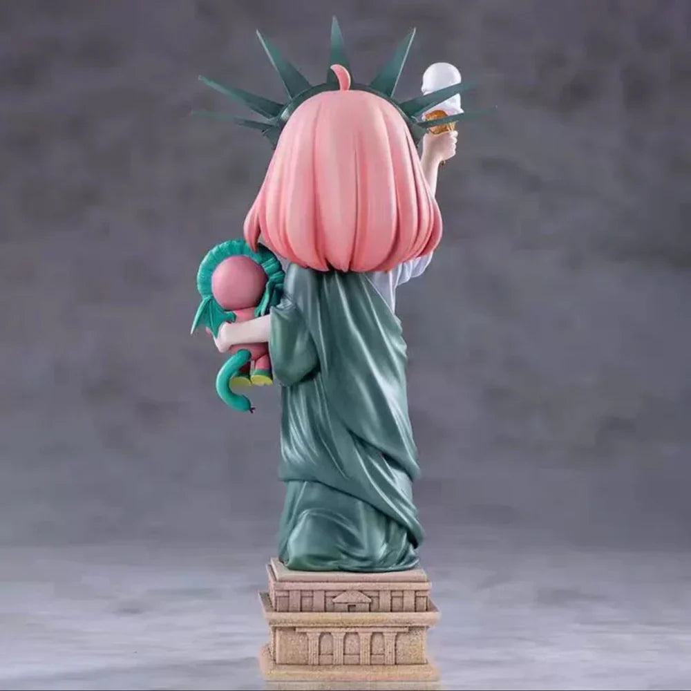 Anya Forger Statue of Liberty Themed Figurine