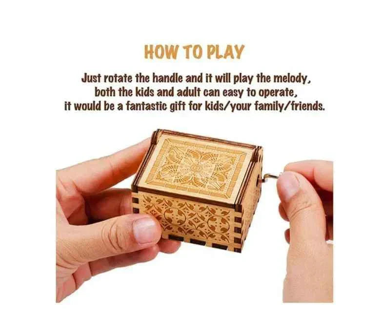 One Piece Manual Music Box