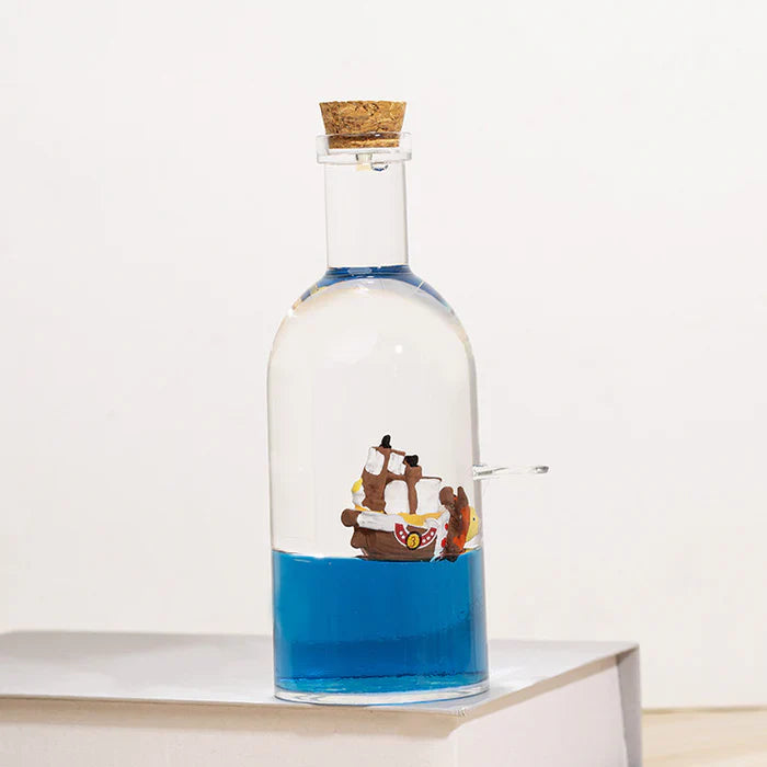 One Piece Thousand Sunny fluid drift bottle! (With LED)