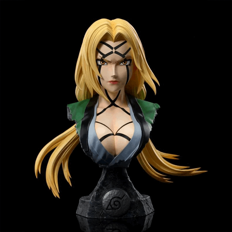 Tsunade Anime Bust Figure – 15cm PVC Collectible Statue