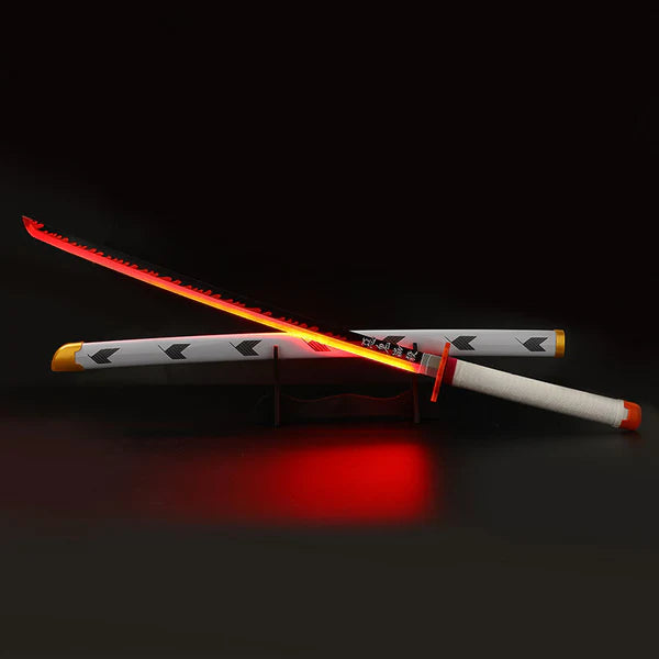 Demon Slayer: Kyojuro Rengoku Nichirin Led Katana