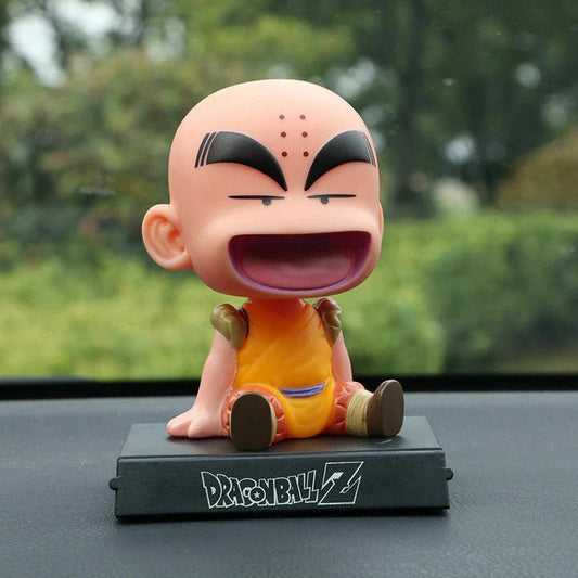 Krillin Collectible Bobblehead Figure - Phone Stand & Car Dashboard Decor