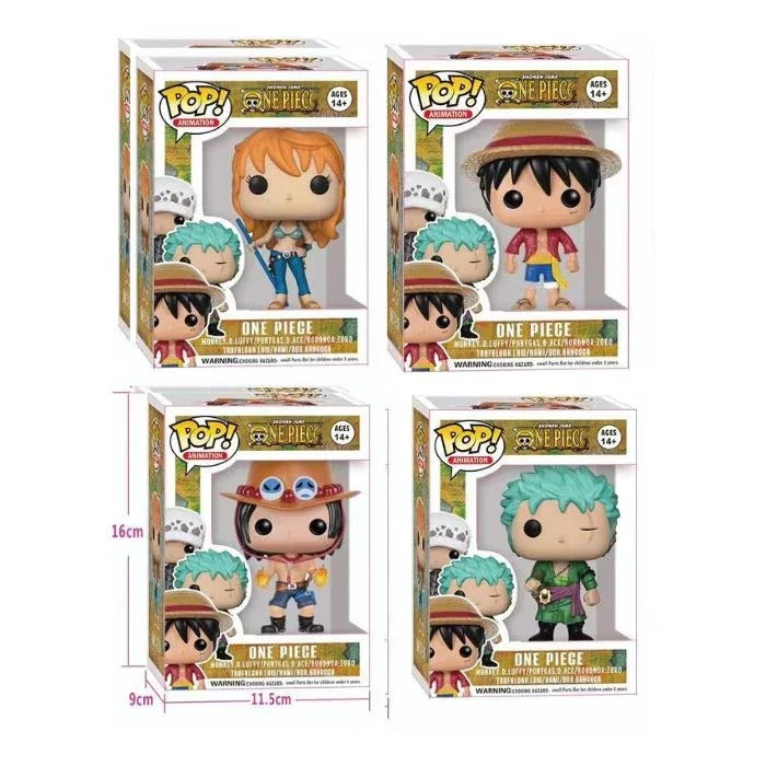 One Piece Pop Collectibles | Pirate Crew Figurines