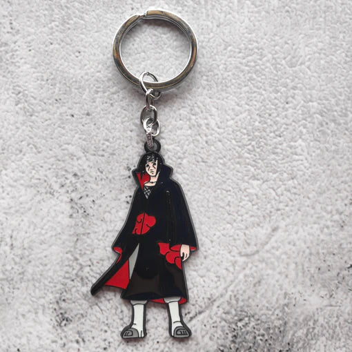 Itachi Stance Metal Keychain