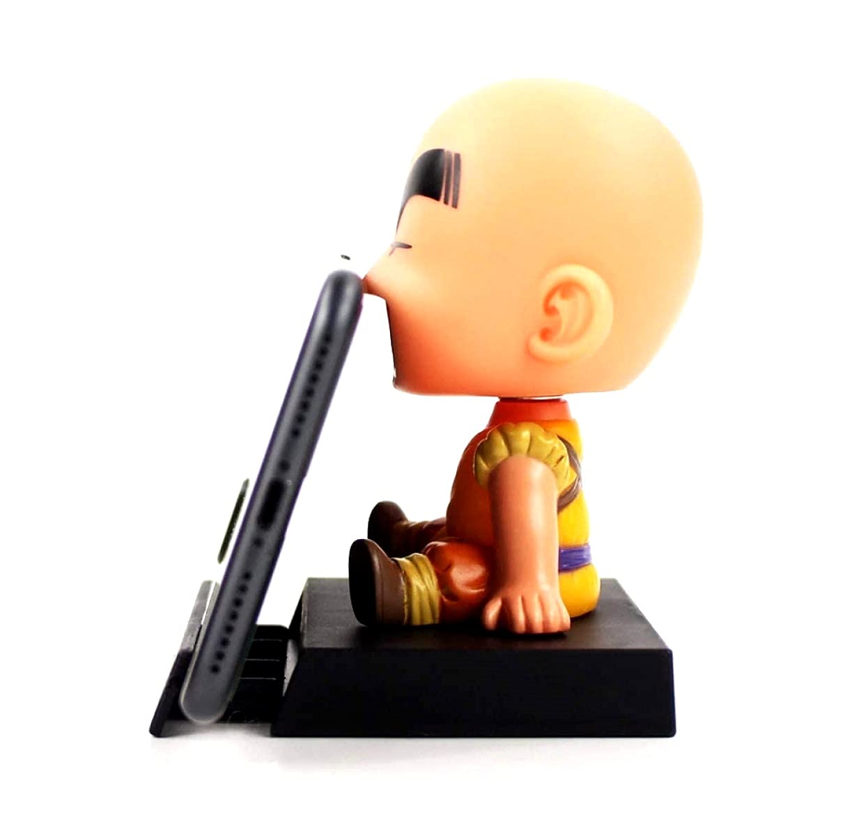 Krillin Collectible Bobblehead Figure - Phone Stand & Car Dashboard Decor