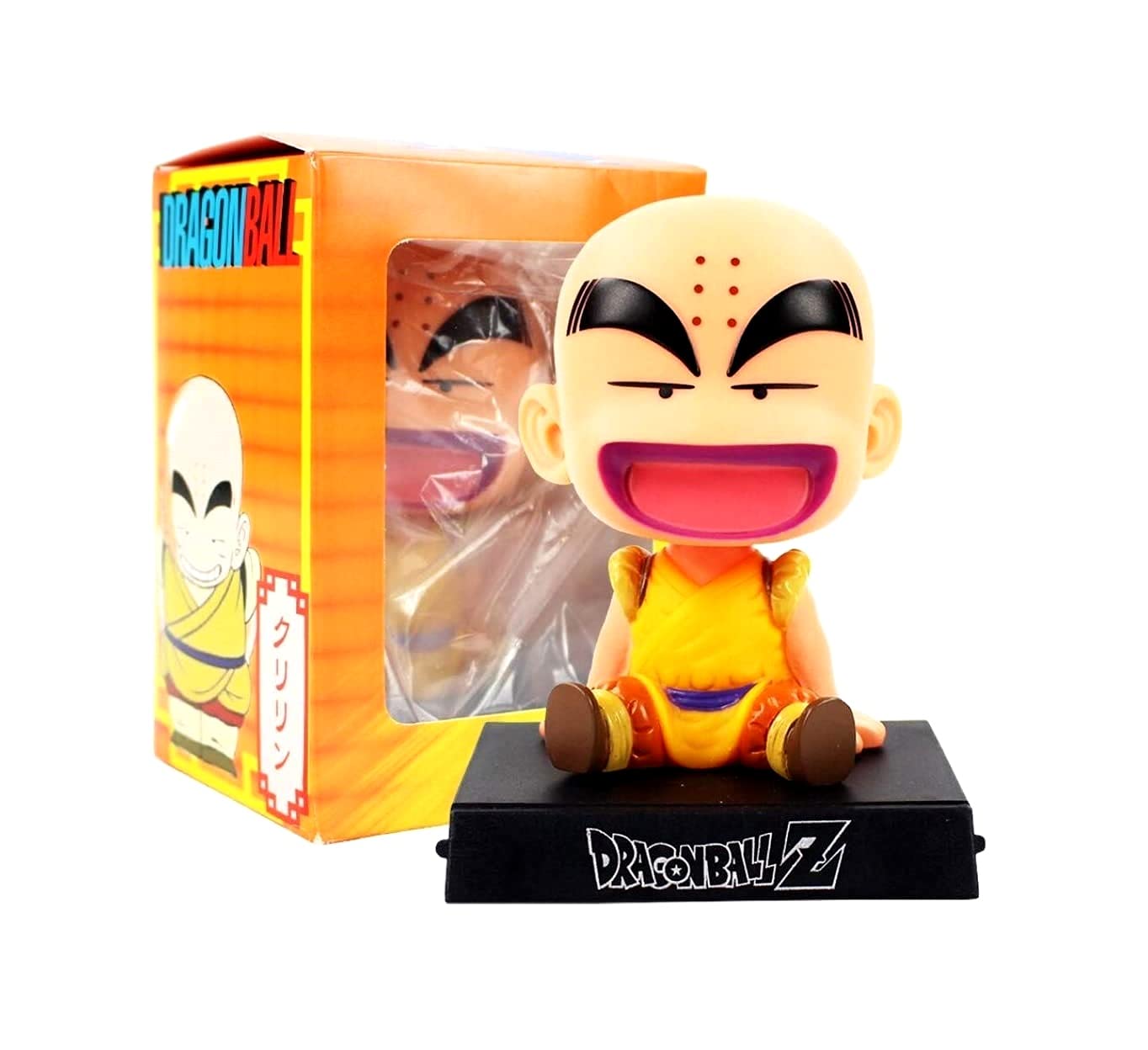 Krillin Collectible Bobblehead Figure - Phone Stand & Car Dashboard Decor