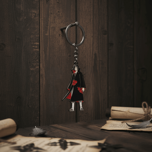 Itachi Stance Metal Keychain