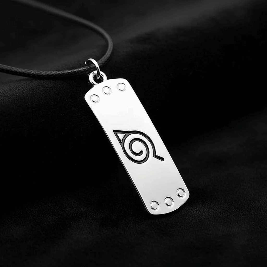 Naruto Leaf Village Anime Necklace