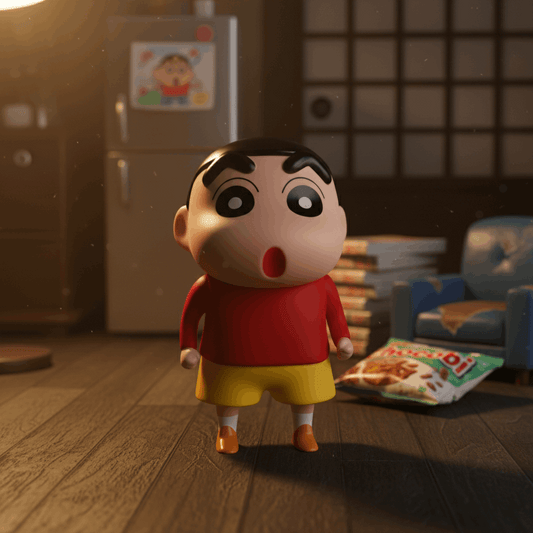 Shinchan Red Standing Action Figure | 17cm
