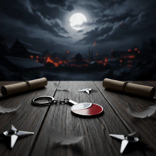 Uchiha Clan Metal Keychain