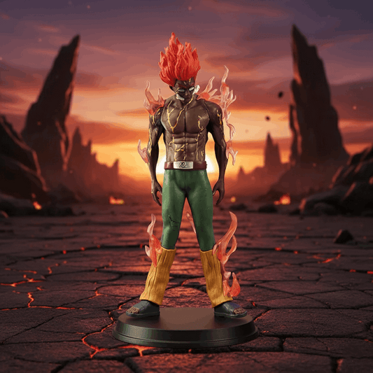 Naruto Anime Might Guy Eight Gates Form Standing Action Figure