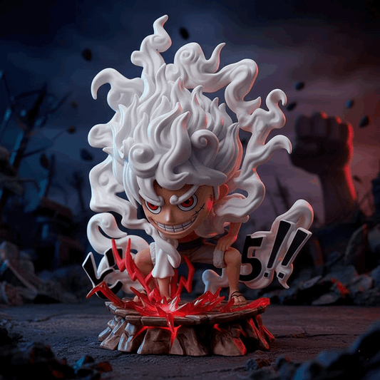 Luffy Gear 5 Earth Punch Chibi | One Piece