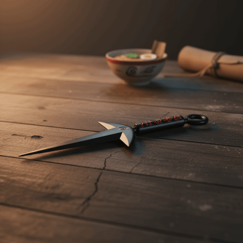 Natuto Metal kunai knife