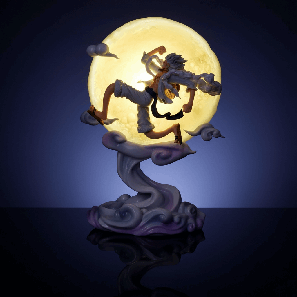 One Piece: Luffy Gear 5 Moon Lamp - 28cm