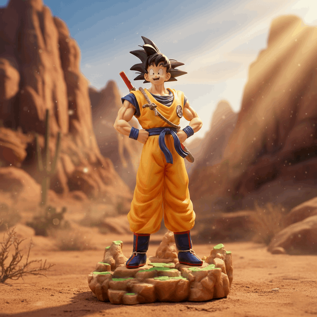 Ultimate Action Figure – 33cm Dragon Son Goku Anime Statue