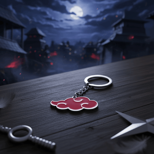 Akatsuki Cloud Metal keychain
