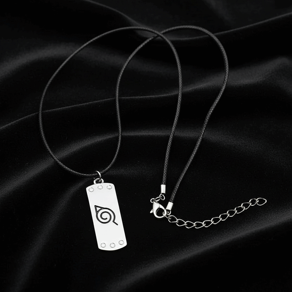 Naruto Leaf Village Anime Necklace