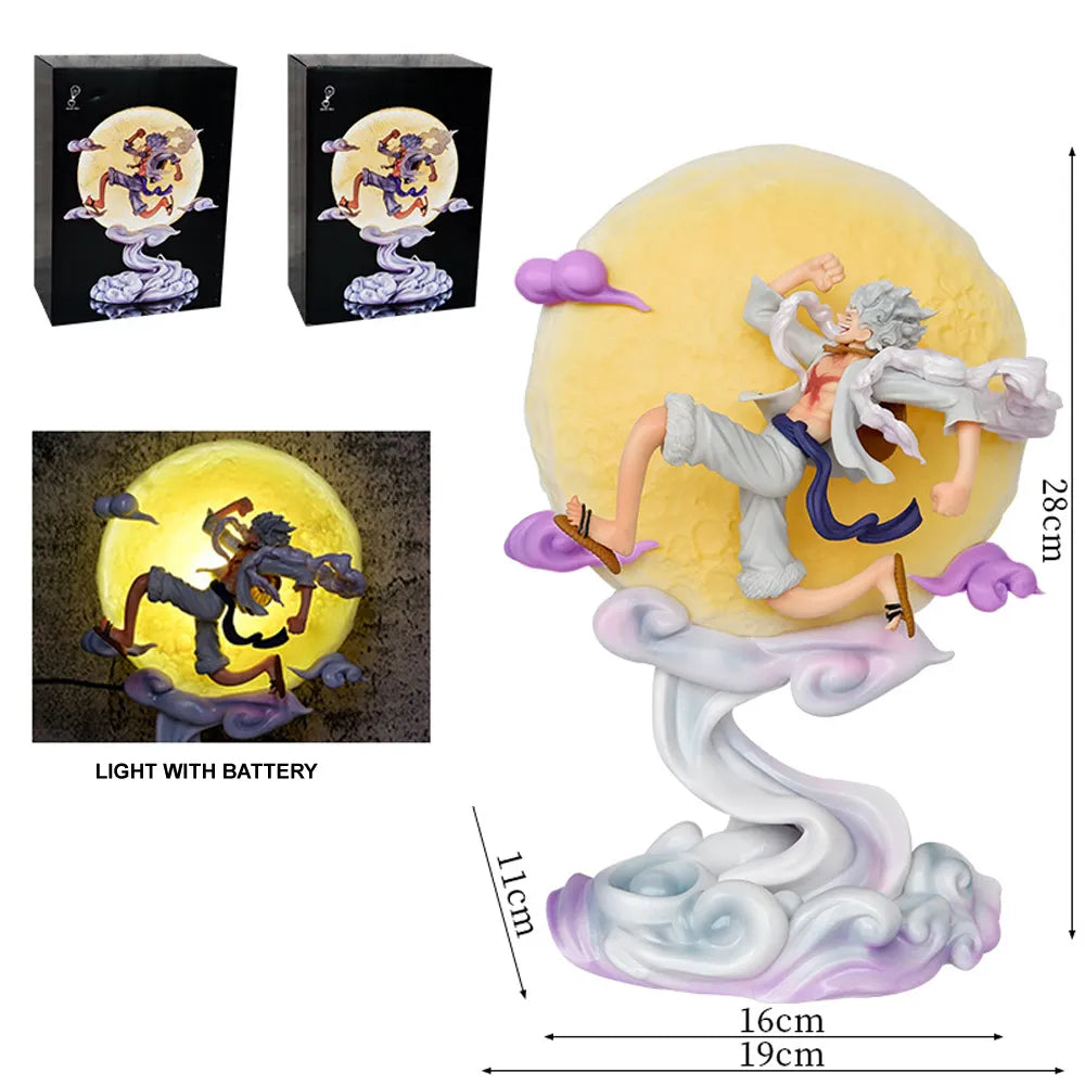 One Piece: Luffy Gear 5 Moon Lamp - 28cm