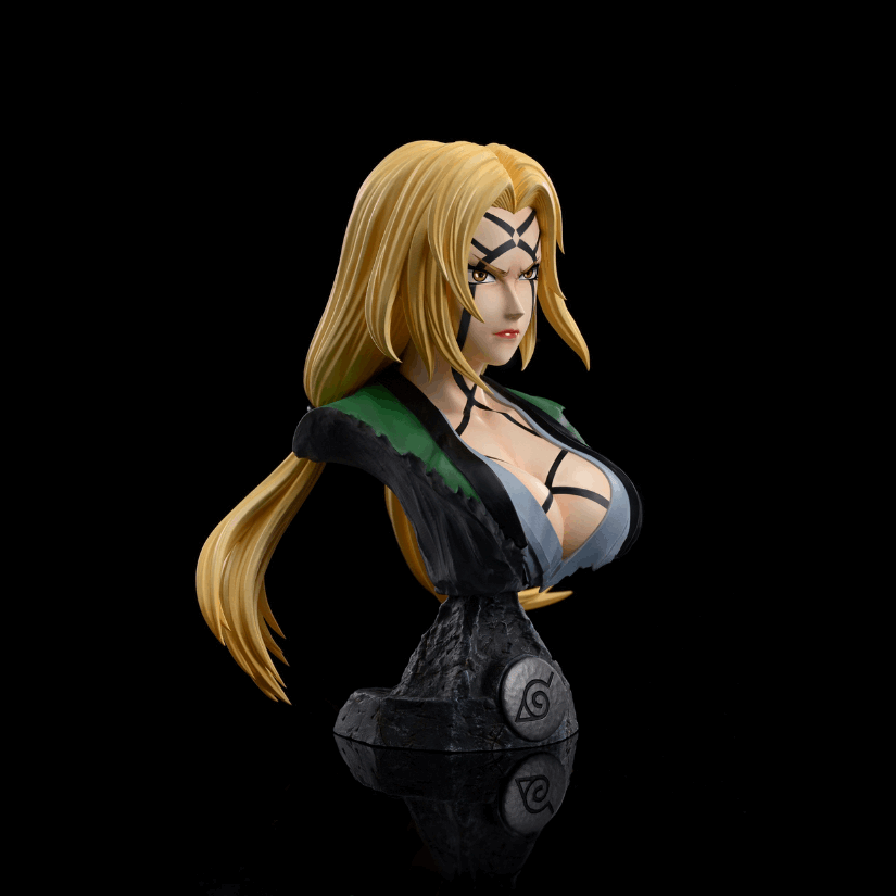 Tsunade Anime Bust Figure – 15cm PVC Collectible Statue