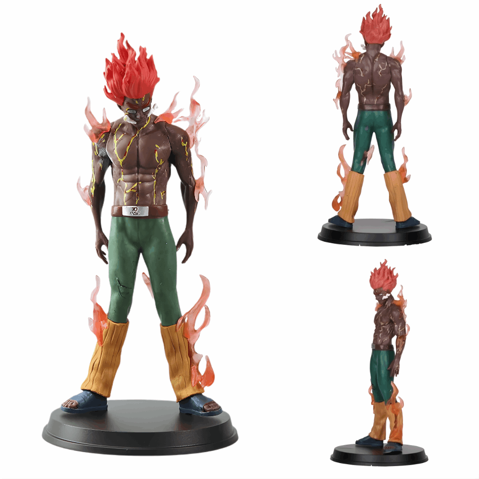 Naruto Anime Might Guy Eight Gates Form Standing Action Figure