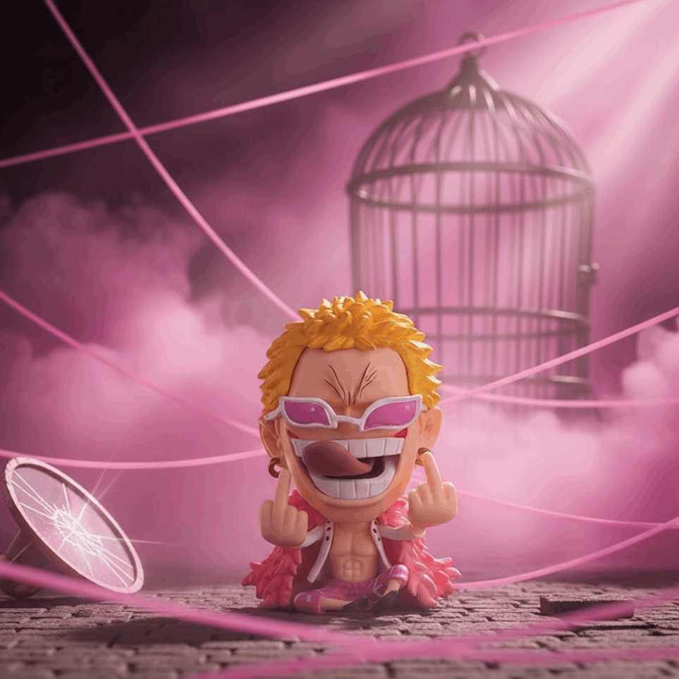 DoFlamingo Chibi Figure 10cm | One Piece Collectibles in India