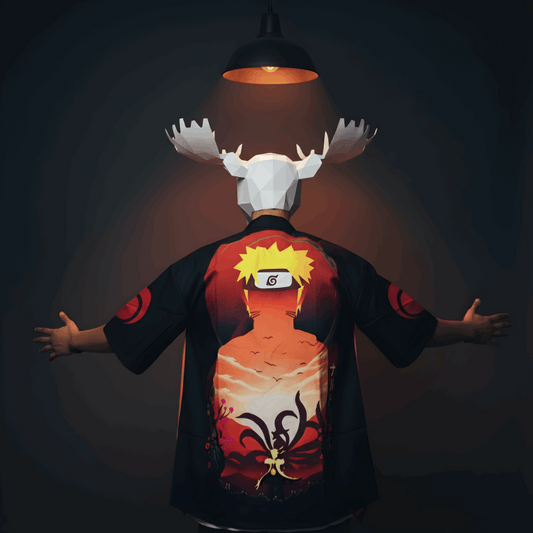 Naruto Nine-Tails Sage Mode Kimono/Robe