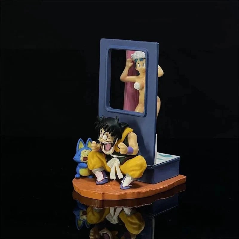 Yamcha Peeking Scene – Dragon Ball Z Humorous Collectible Figure