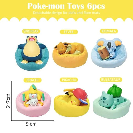 Pokemon Pillow Figurine Set