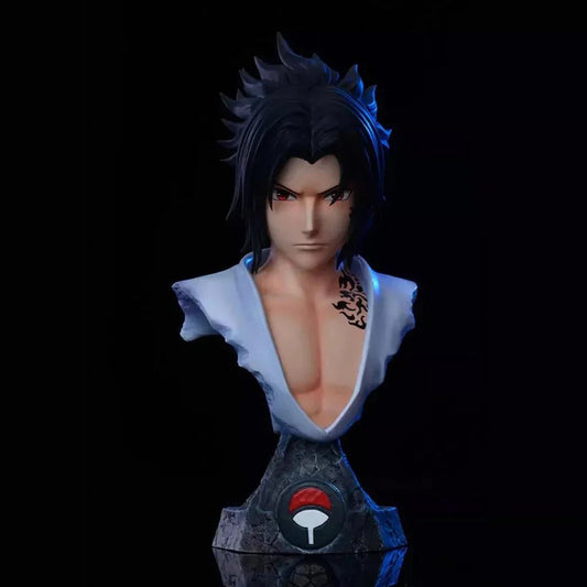 Naruto Sasuke Uchiha Anime Bust Figure – 15cm PVC Collectible Statue