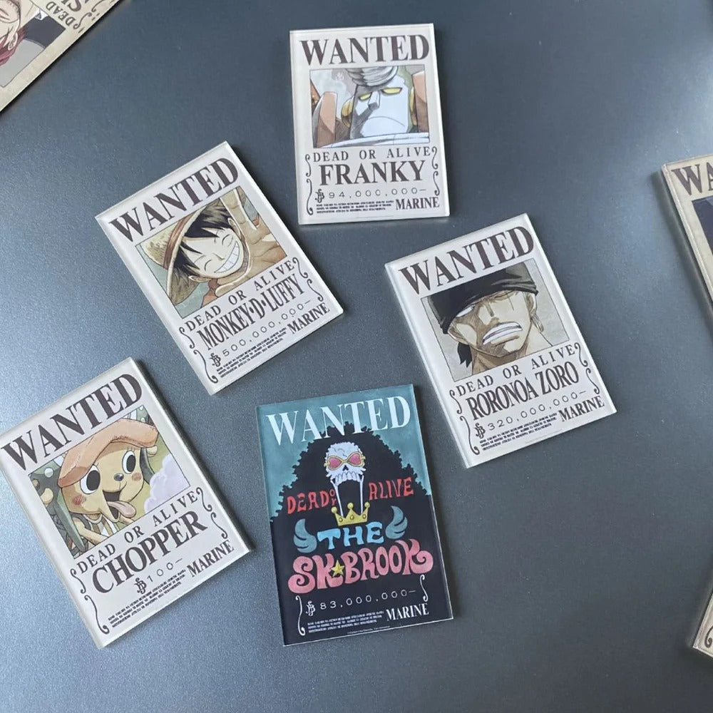 One Piece Bounty Fridge Magnet – Exclusive Anime Collectible