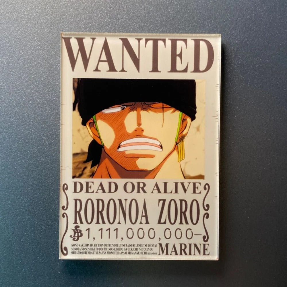 One Piece Bounty Fridge Magnet – Exclusive Anime Collectible