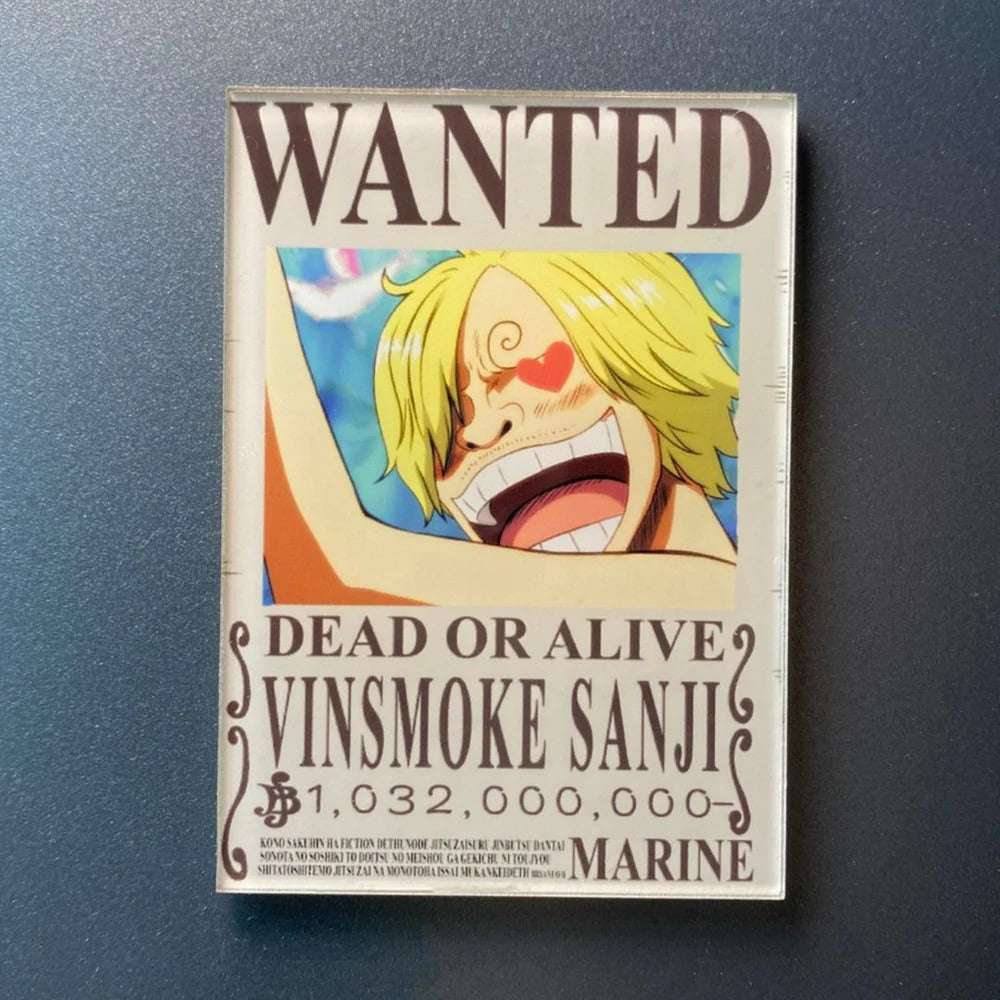 One Piece Bounty Fridge Magnet – Exclusive Anime Collectible