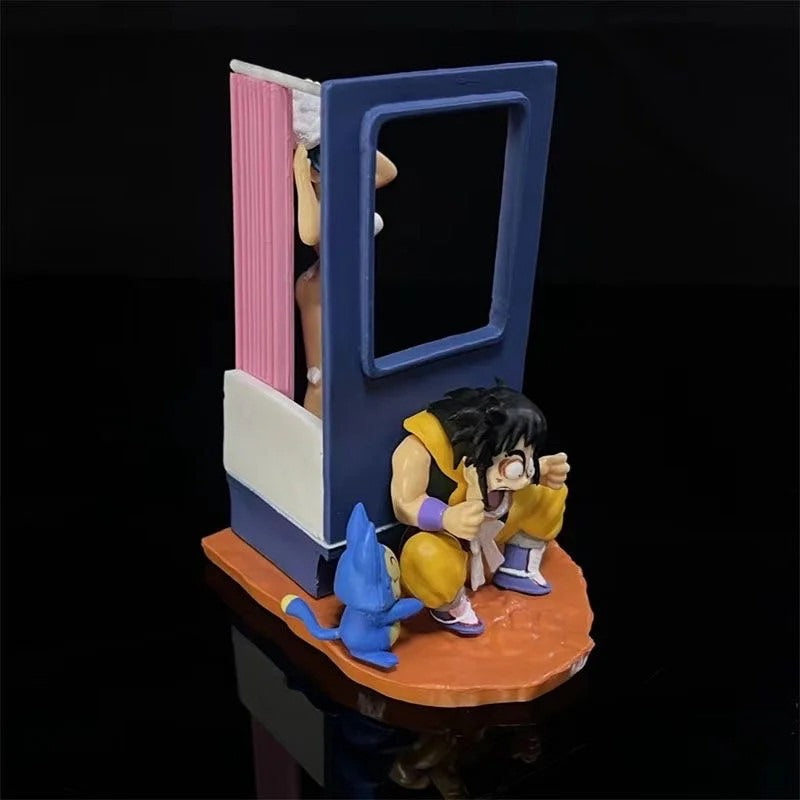 Yamcha Peeking Scene – Dragon Ball Z Humorous Collectible Figure
