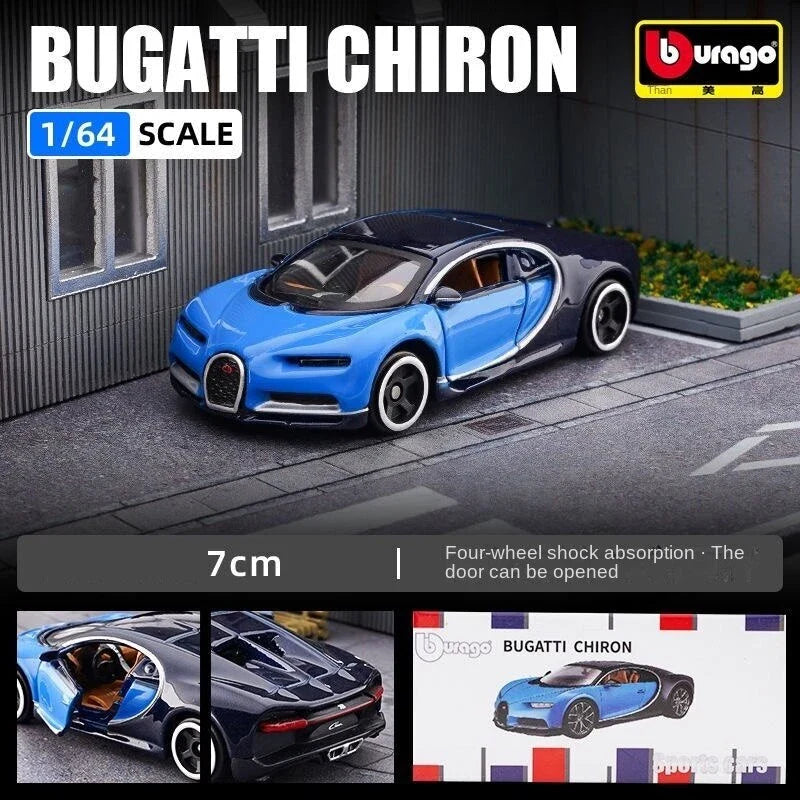 Bburago Bugatti Chiron Scale 1:64