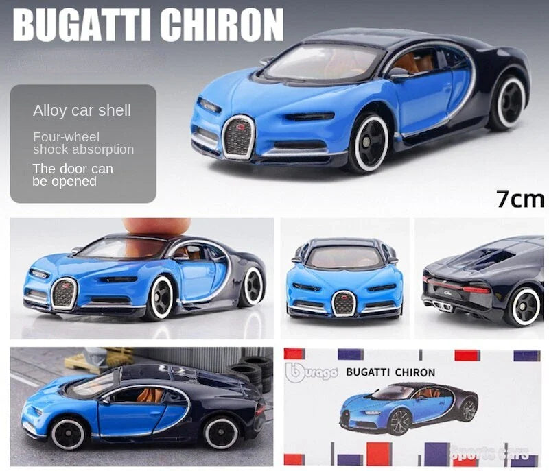 Bburago Bugatti Chiron Scale 1:64