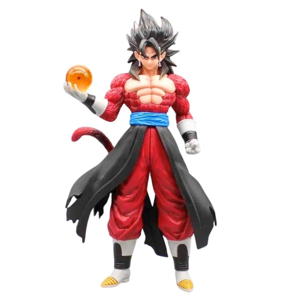 DBZ Super Saiyan Vegito SSJ4 with Dragon Ball Action Figure PVC Anime Figurine